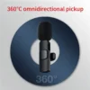 میکروفون یقه ایی مدل K8 - تصویر 2