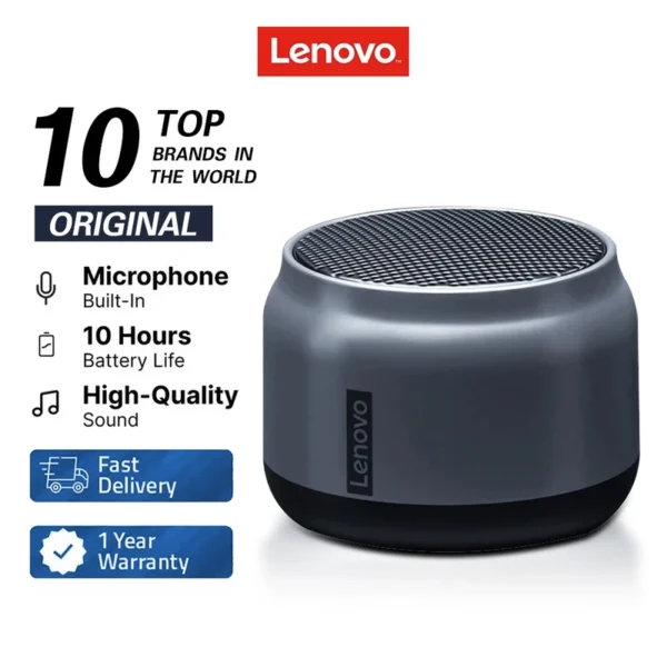 اسپیکر بلوتوثی لنوو مدل LENOVO thinkplus k3 - تصویر 5