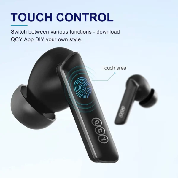 هدفون بی سیم کیو سی وای QCY MELOBUDS ANC HT05 - تصویر 7